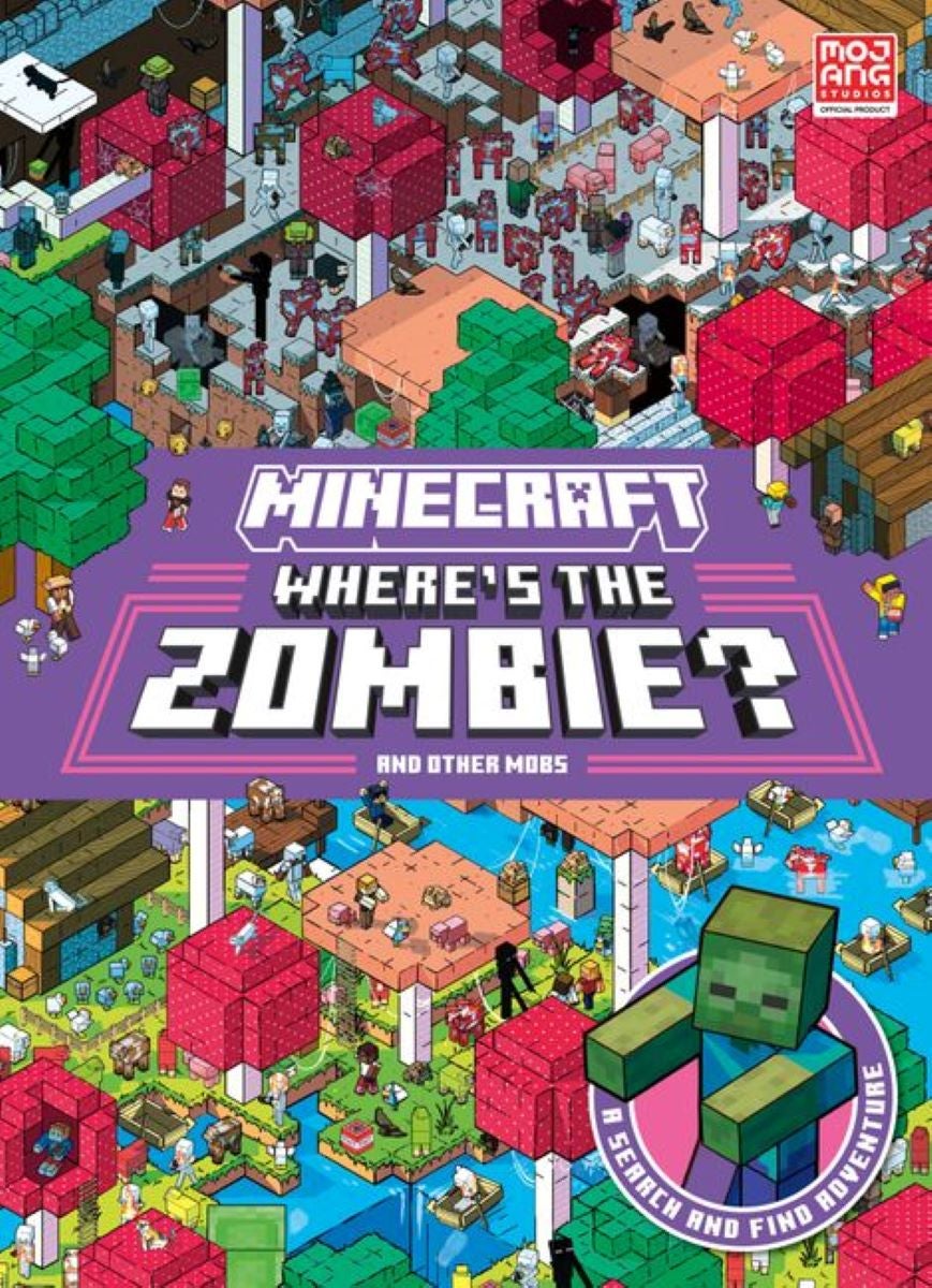 Minecraft Where's the Zombie? by Mojang AB | Paper Plus
