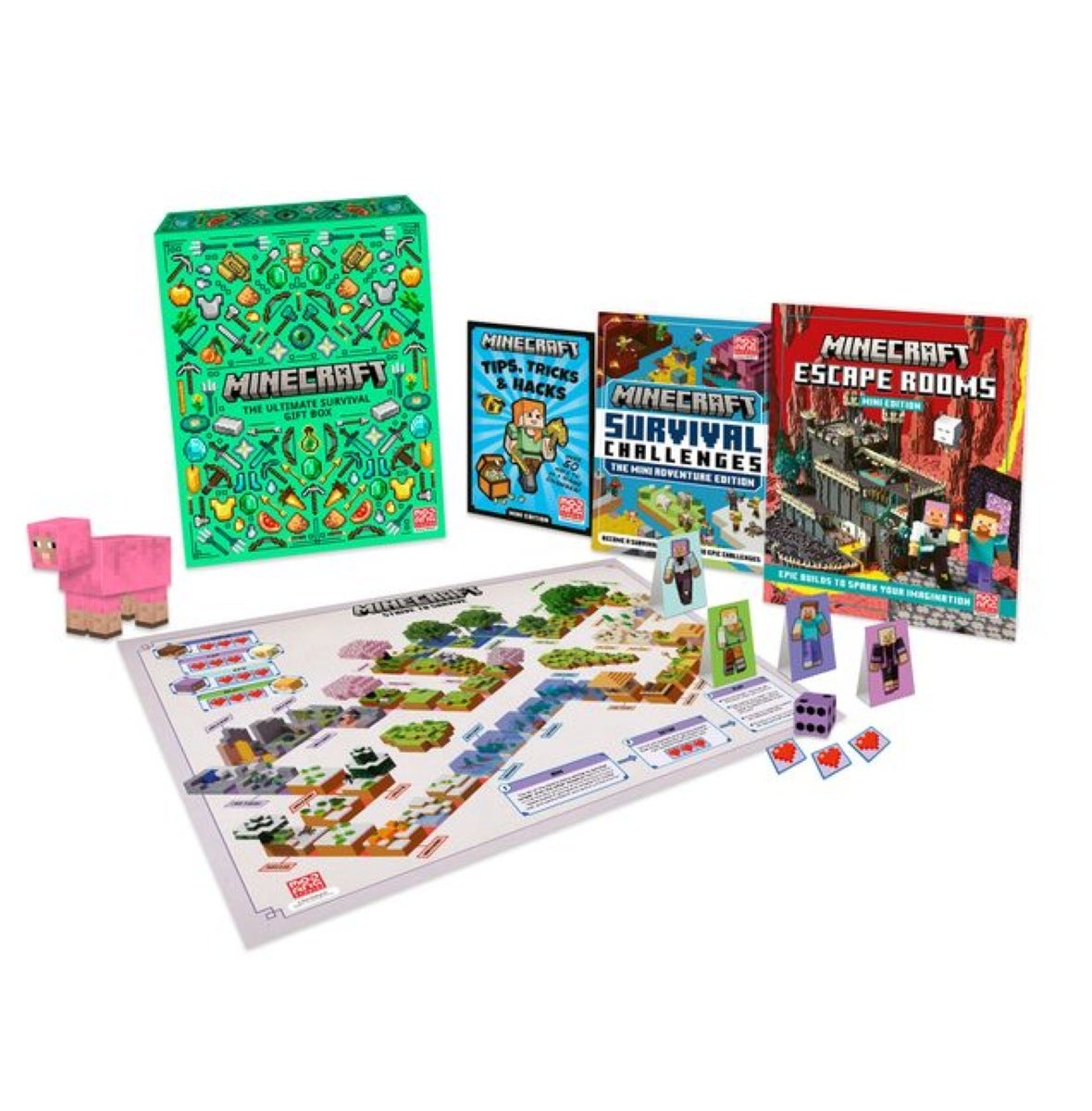 Minecraft The Ultimate Survival Gift Box by Mojang AB | Paper Plus