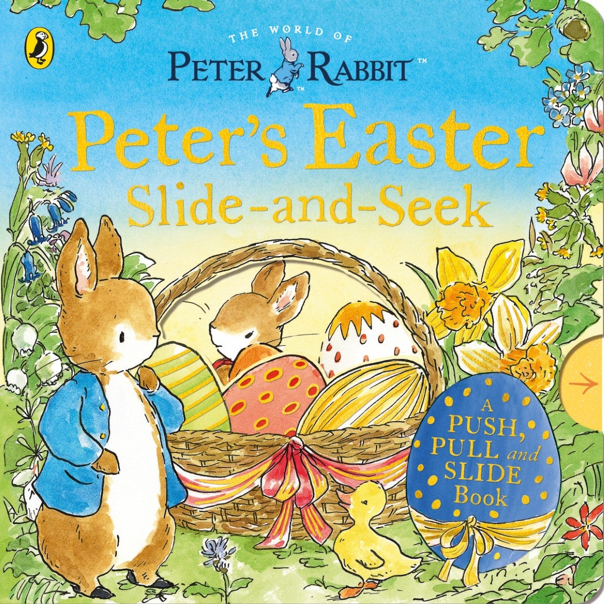 Peter Rabbit: Peter's Easter Slide-and-Seek by Beatrix Potter | Paper Plus
