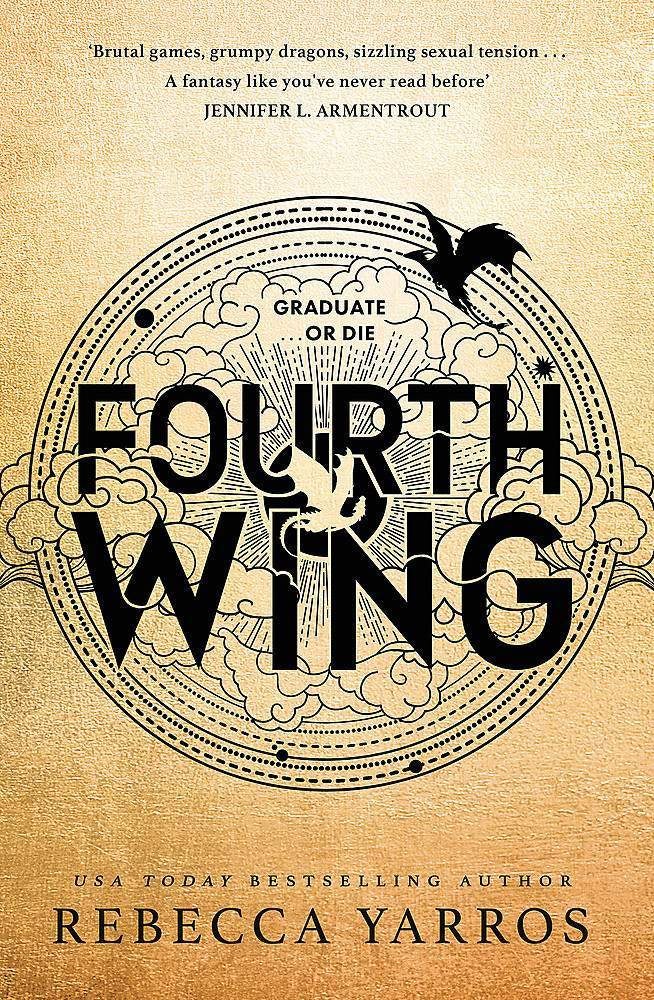 Fourth Wing by Rebecca Yarros Paper Plus