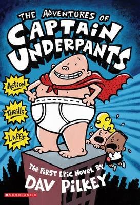 The adventures of captain underpants dav shop pilkey