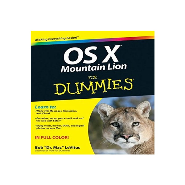 OS X Mountain Lion for Dummies -