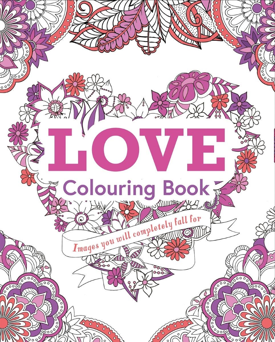 Love Colouring Book by Arcturus Publishing | Paper Plus