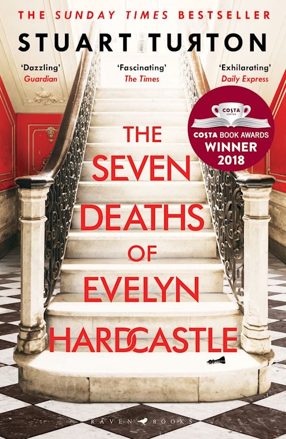 The Seven Deaths of Evelyn Hardcastle by Stuart Turton | Paper Plus