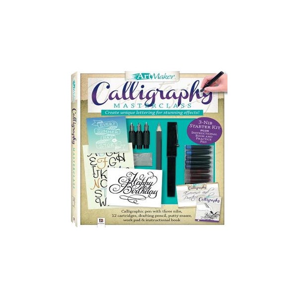 Modern Calligraphy Kit (US ed) - Craft Kits - Art + Craft - Adults - Hinkler