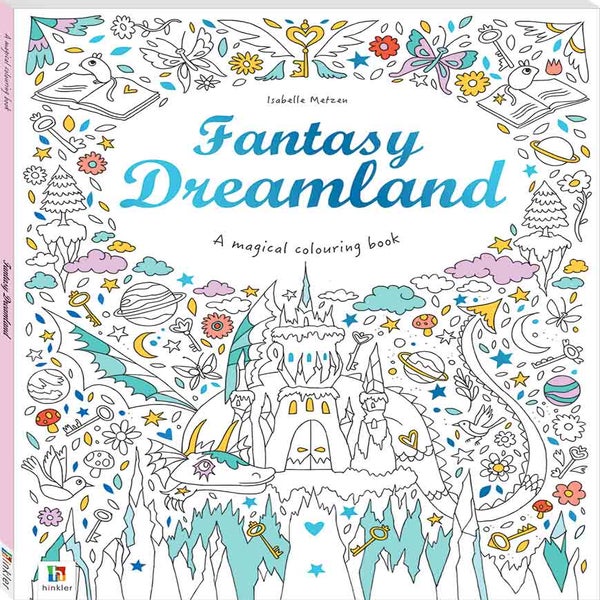 Magical Colouring Book: Fantasy Dreamland -