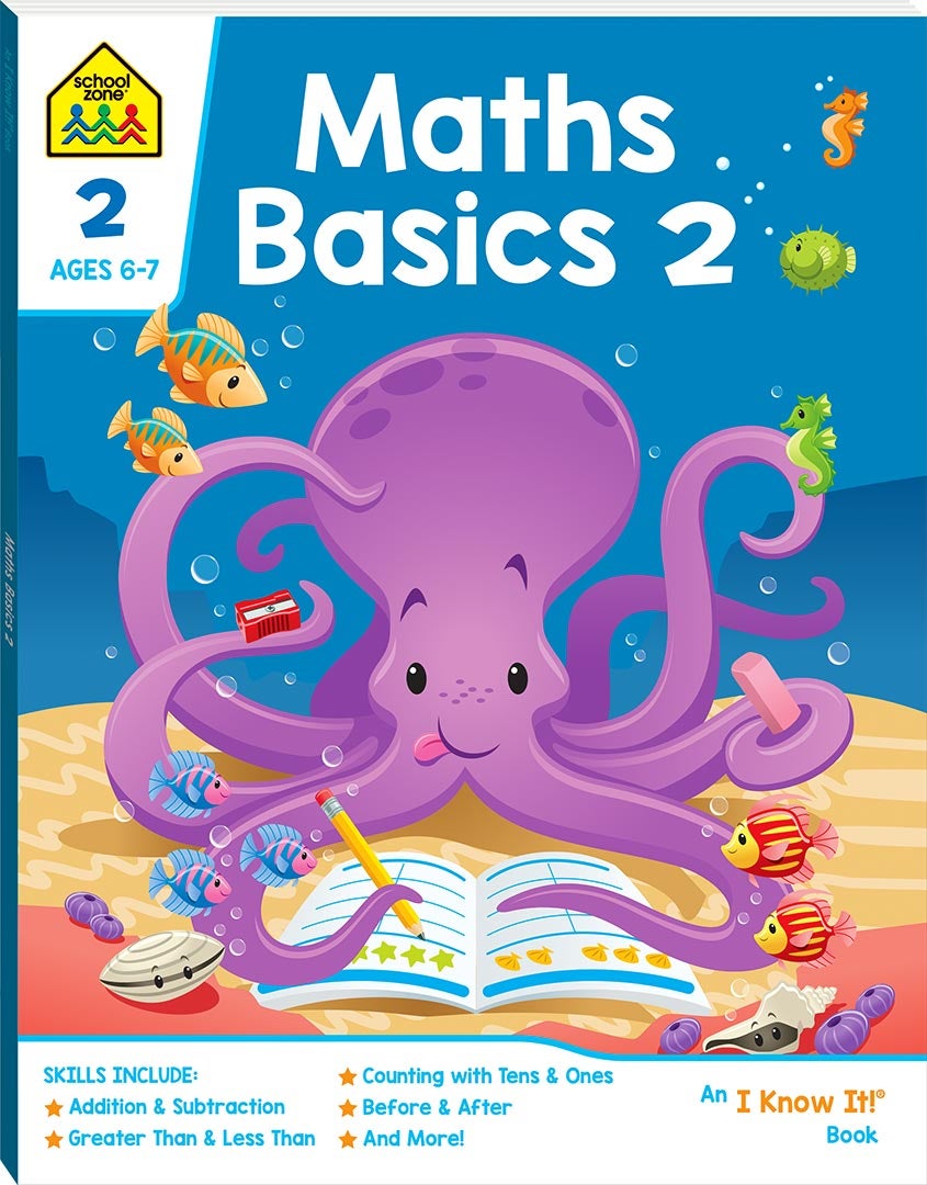 Maths Basics 2: An I Know It! Book (2019 Ed) by Hinkler Books | Paper Plus