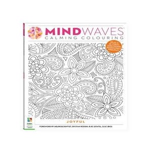 Mindwaves Calming Colouring Book - Joyful