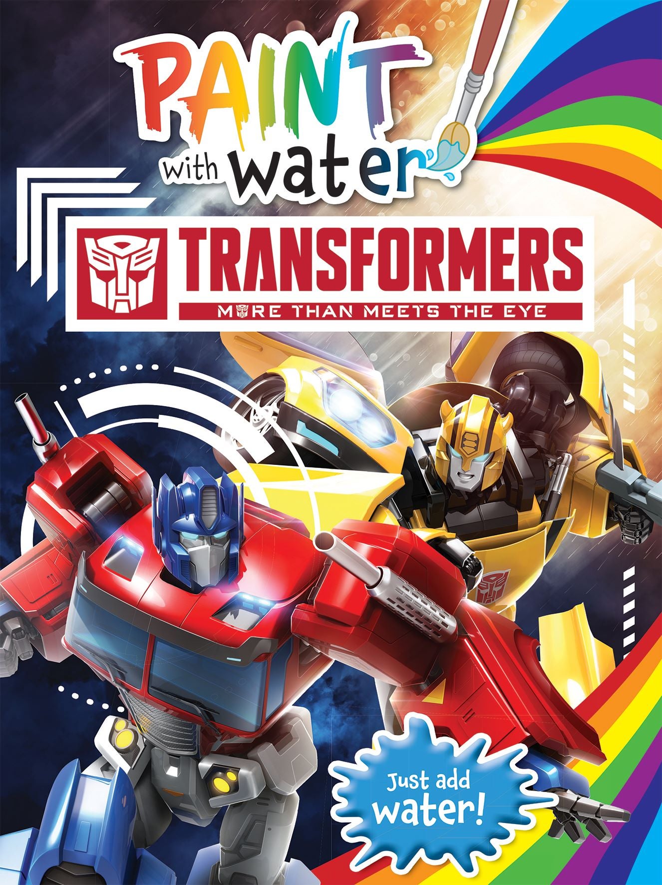 Transformers: Paint With Water (Hasbro) by Scholastic Australia Pty Ltd ...