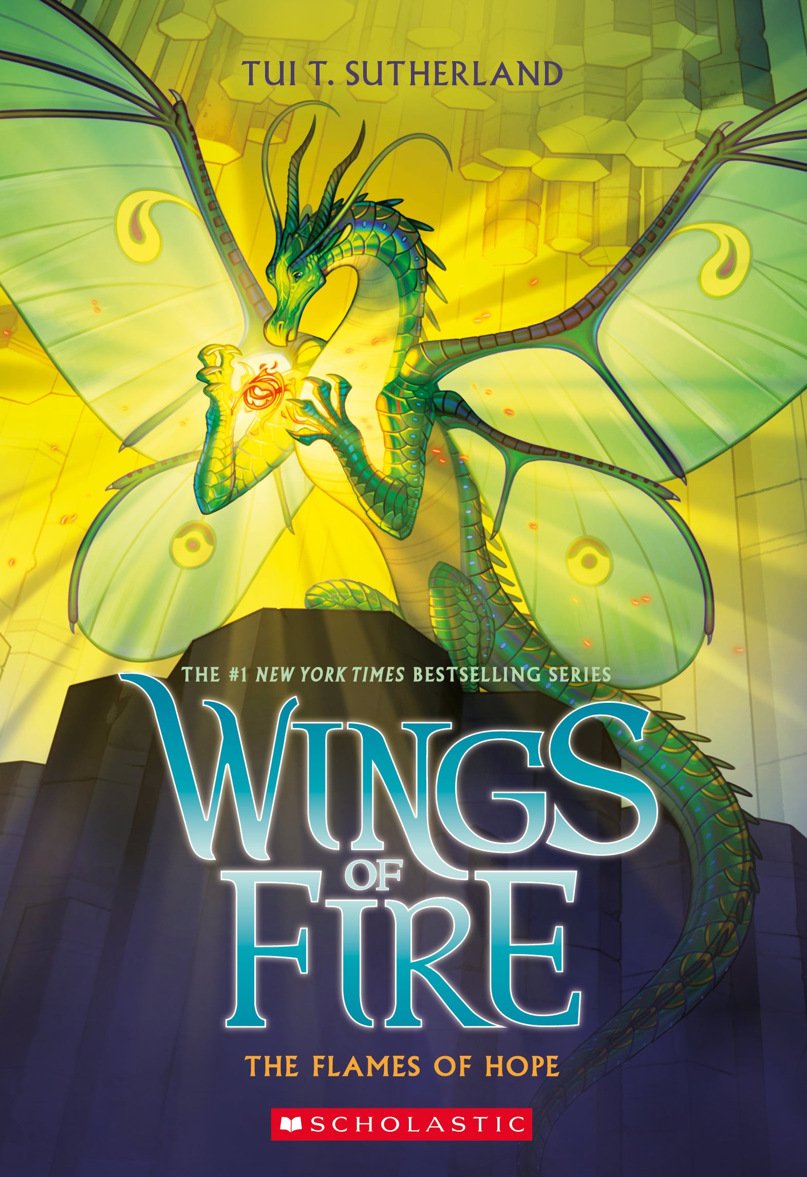 Flames of Hope (Wings of Fire #15) by Tui T Sutherland | Paper Plus