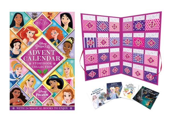 Disney Princess Advent Calendar Storybook Collection by Disney Paper