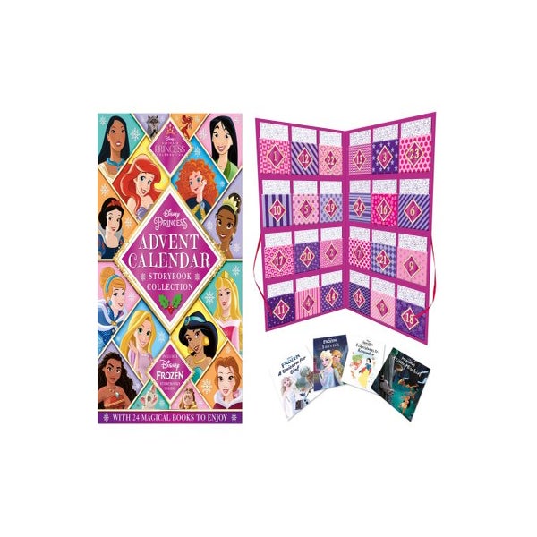 Disney Princess Advent Calendar Storybook Collection by Disney Paper