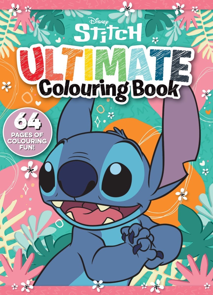 Stitch: Ultimate Colouring Book by Disney | Paper Plus