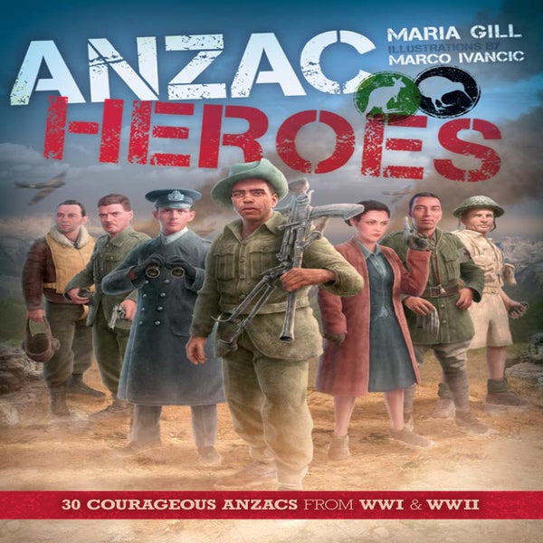 BOOKS - ANZAC Heroes - Paper Plus