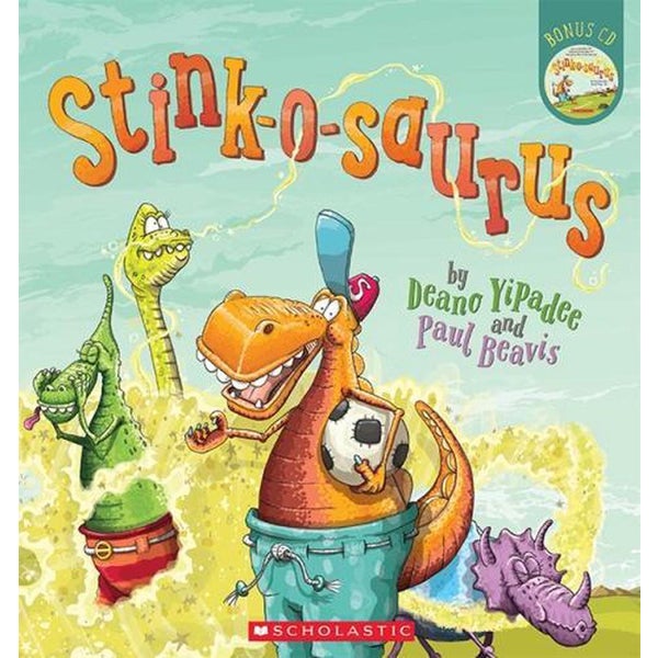 Paulosaurus Stink-o-saurus by Deano Yipadee | Paper Plus