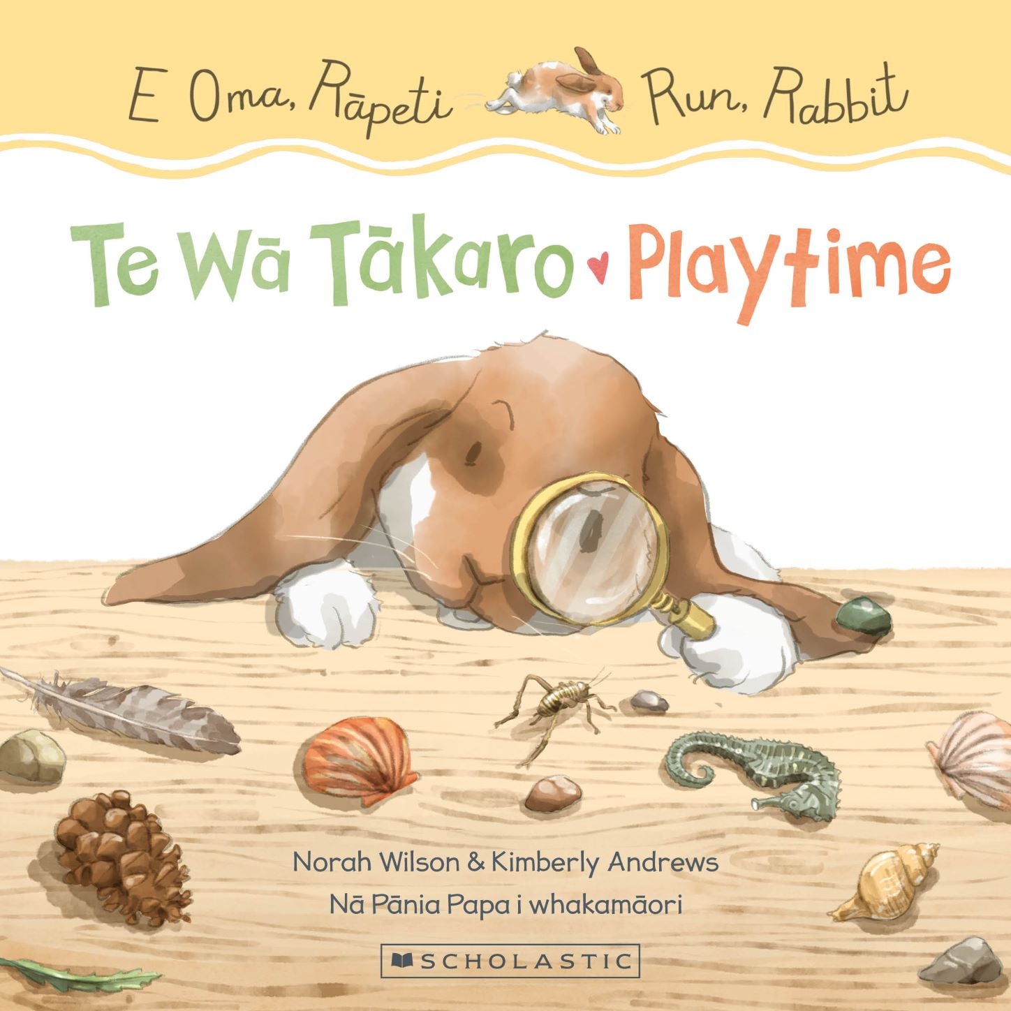 Run, Rabbit: Playtime (Bilingual) by Norah Wilson | Paper Plus