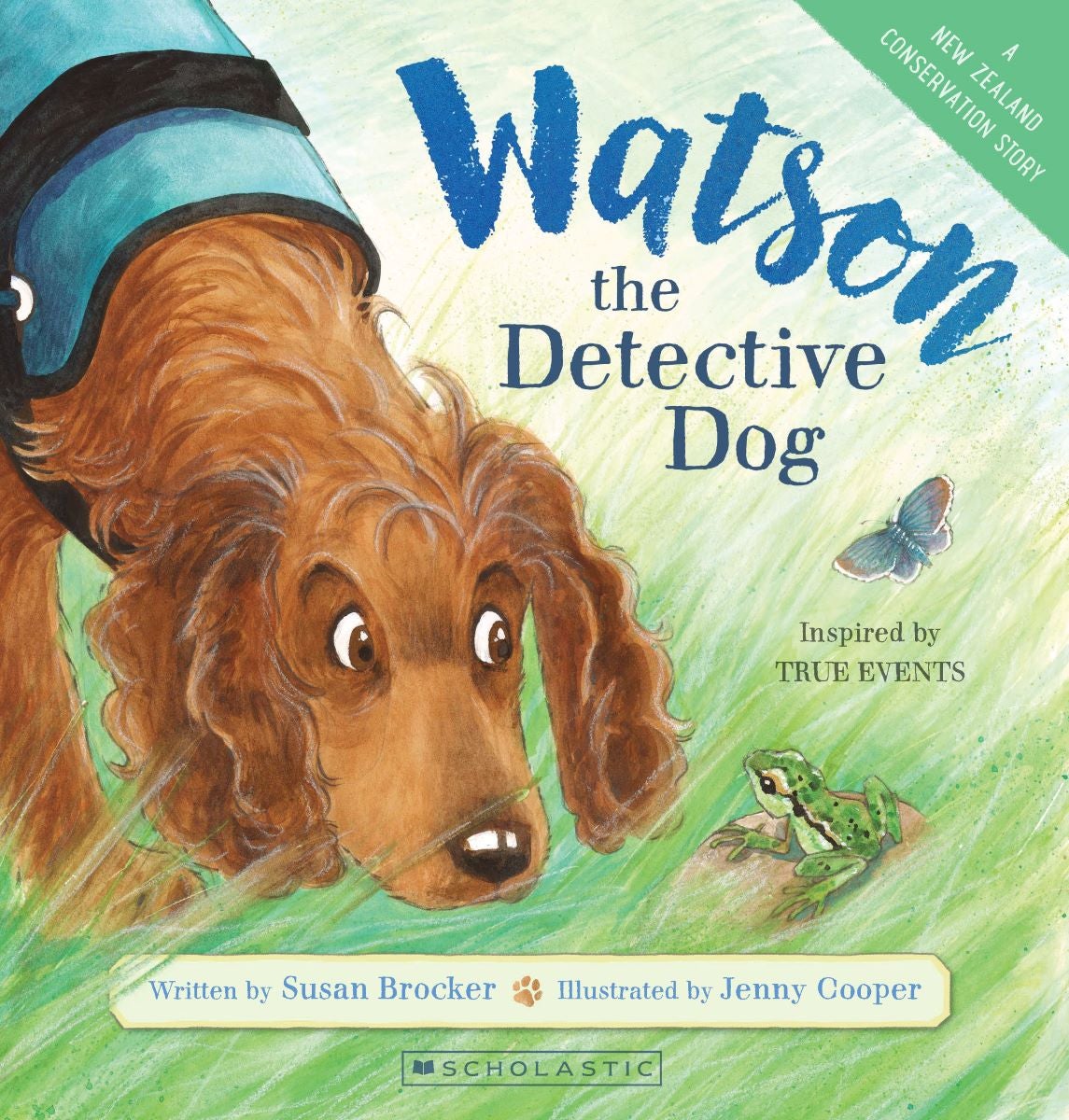  Watson　ma d'dog Watson the Detective Dog by Susan Brocker, Jenny Cooper | Paper Plus