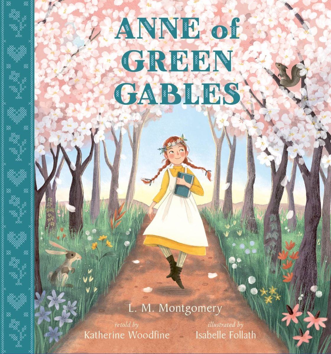Anne of Green Gables✨サプライズ・ポケット頁がさらに魅力❣️ Anne of Green Gables by Isabelle Follath, Katherine Woodfine
