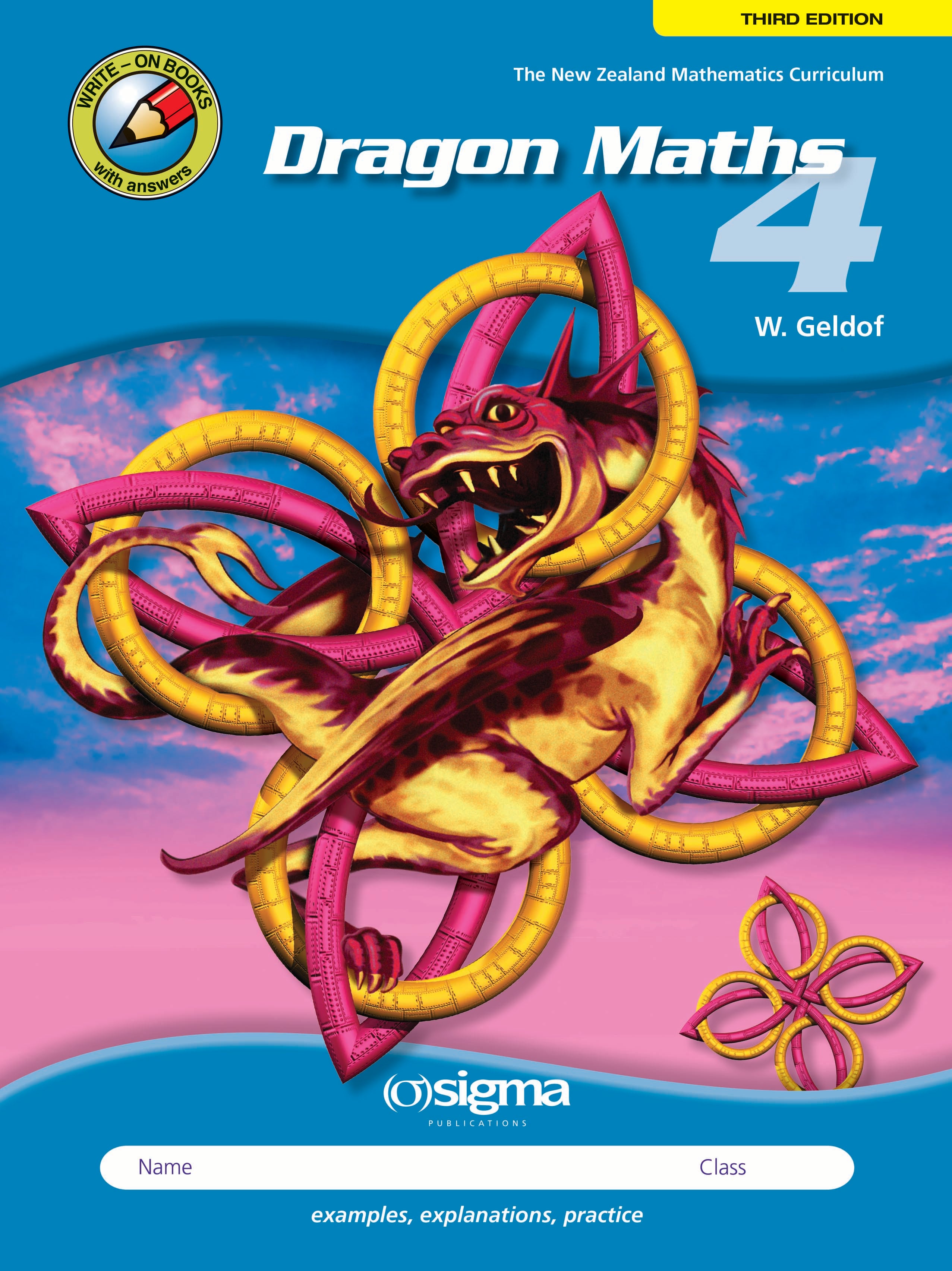 Dragon Maths 4: Mathematics Year 6 by Wiesje Geldof | Paper Plus