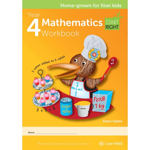 Yr 4 Math Year 4 Mathematics Start Right Workbook by Eileen Ogden | Paper Plus