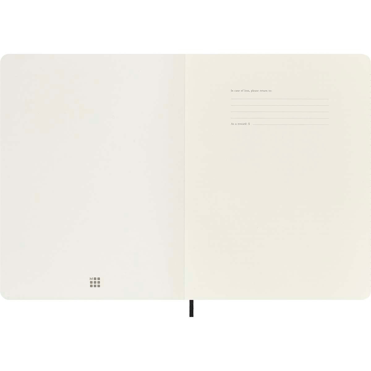 Moleskine Notebook XL Black Soft Cover Ruled | Paper Plus