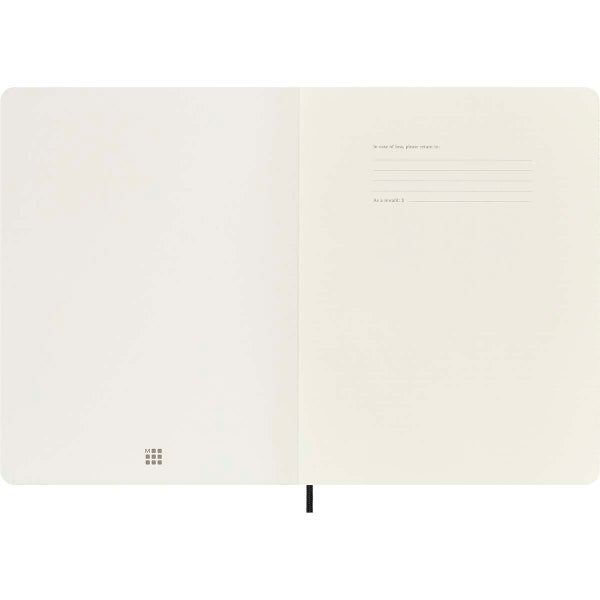 Moleskine Notebook XL Black Soft Cover Ruled | Paper Plus